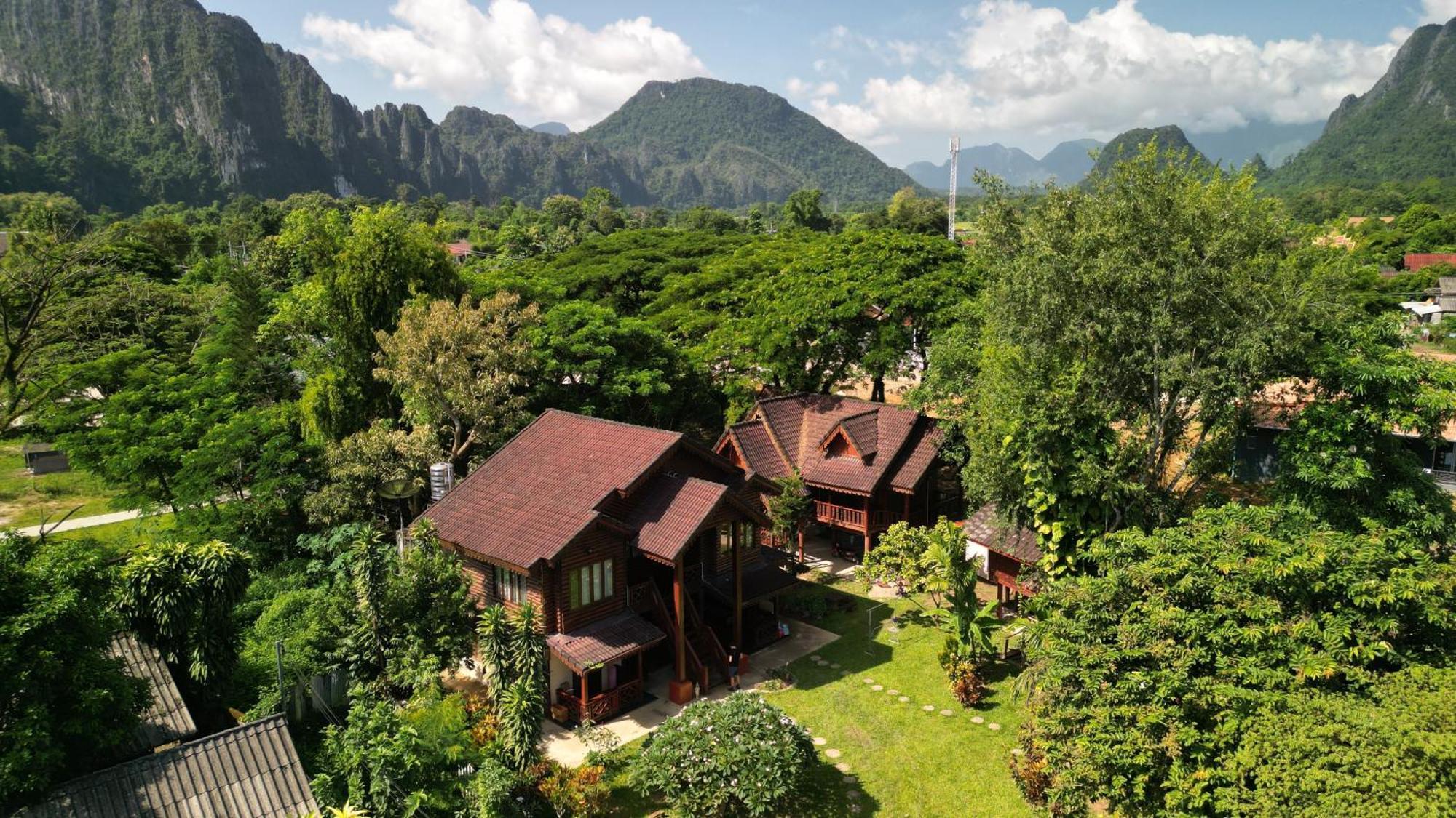 Namsong Bridge Bungalows 万荣 外观 照片